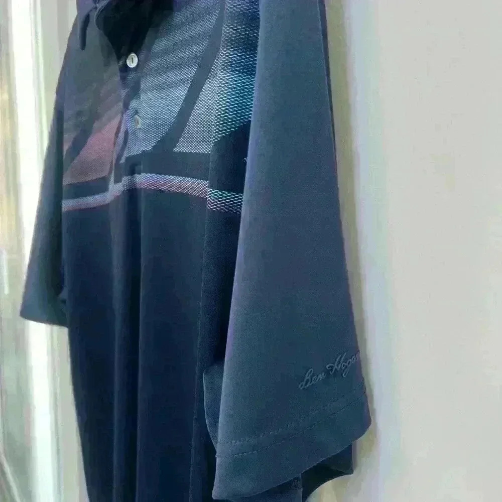 Ben Hogan Men’s Performance Blue Golf Polo Shirt Size Large - Picture 3 of 5